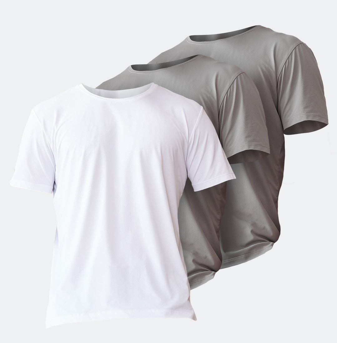 Kit 3x Camiseta Minimal Essential Fitness